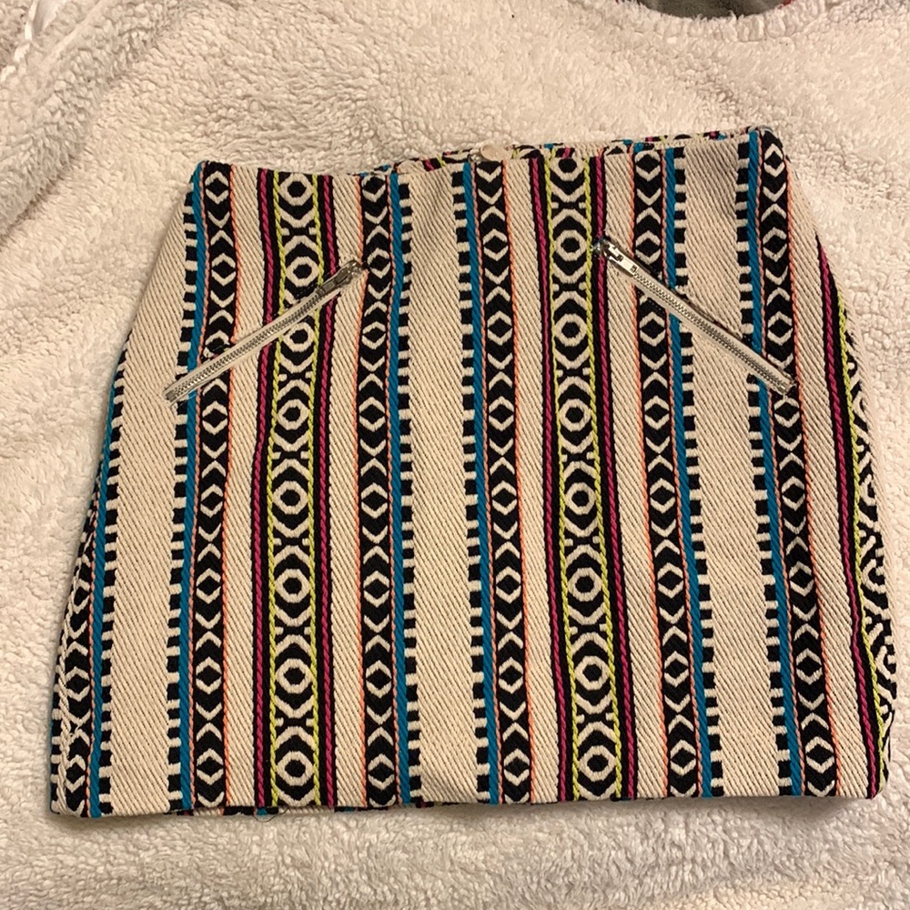Cute mini skirt, festival inspired, size 6, H&M, Brand New